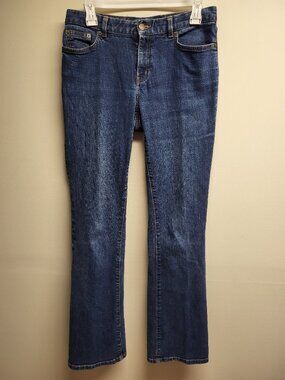 Lauren Jeans Co Ralph Lauren Bootcut Jeans Blue Denim Approx 30 Waist
